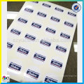 custom waterproof stickers printer kiss cut labels sheet